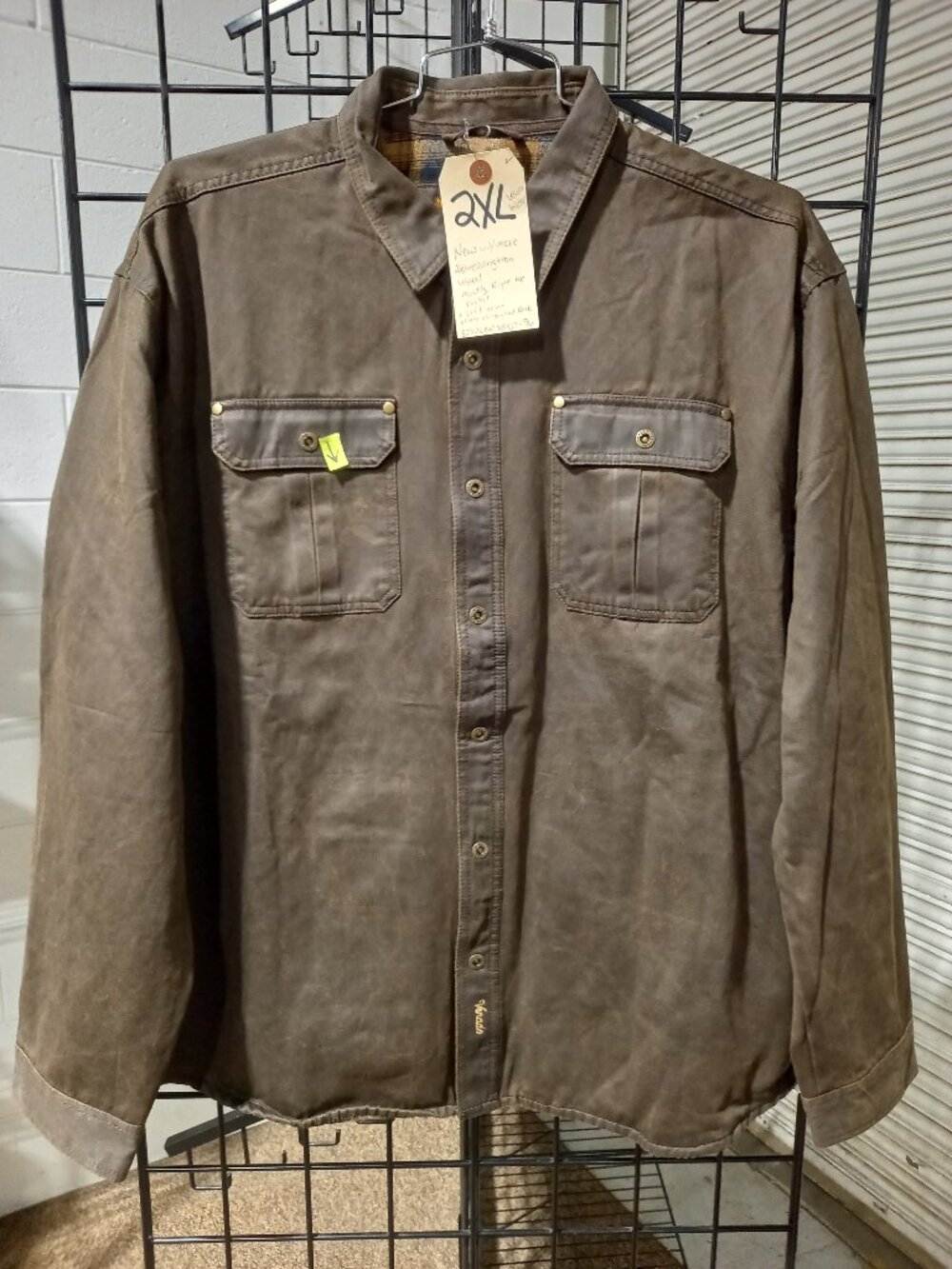 Bountyman Concealed Carry Shirt Jacket - Brown | 2XL